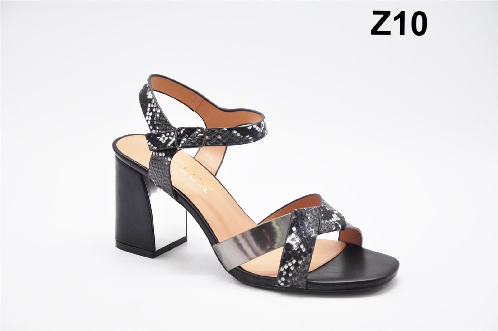 Sandale dama negre croco Zonia biashoes.ro imagine reduceri